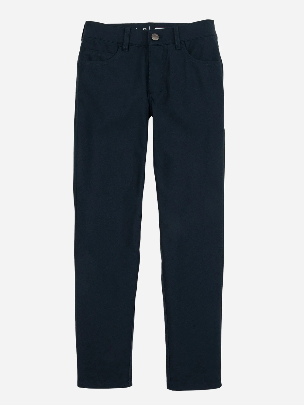 Johnnie O Boys Prep Formance Pants 14 Navy Adjustable Waist Pockets Logo